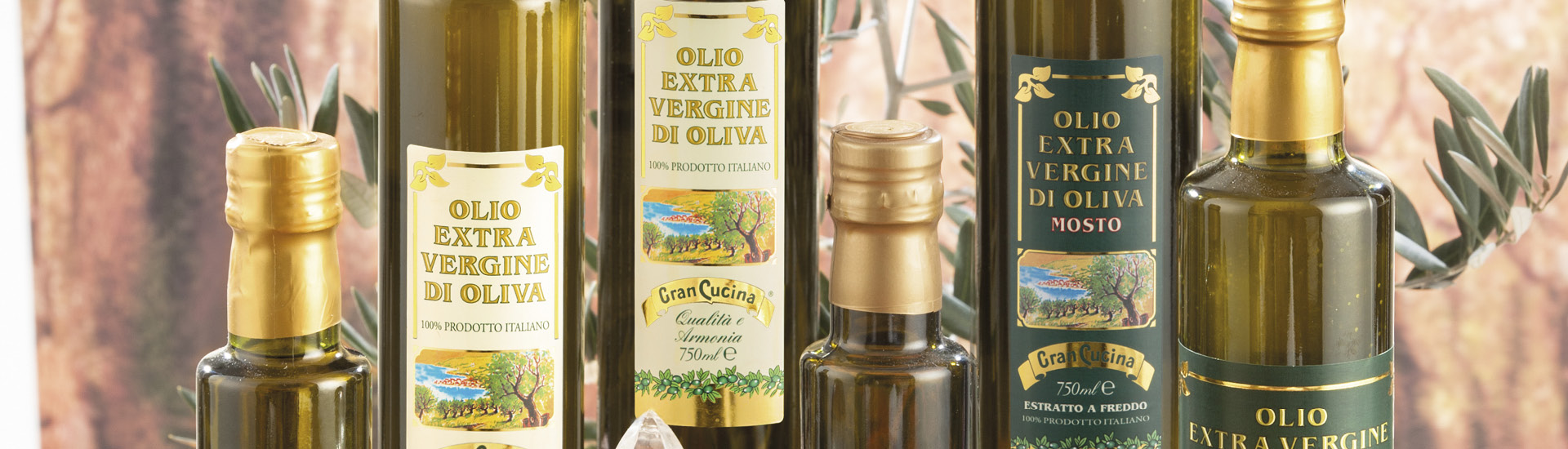 Gran Cucina Extravirgin Olive Oil: Gold on your Dishes